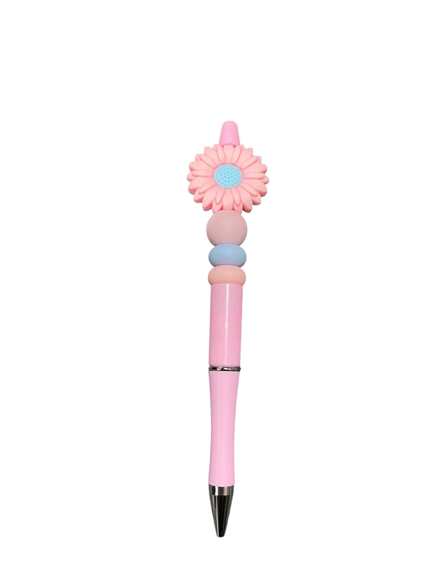 Pink Daisy Sister - Keyring & Pen Set