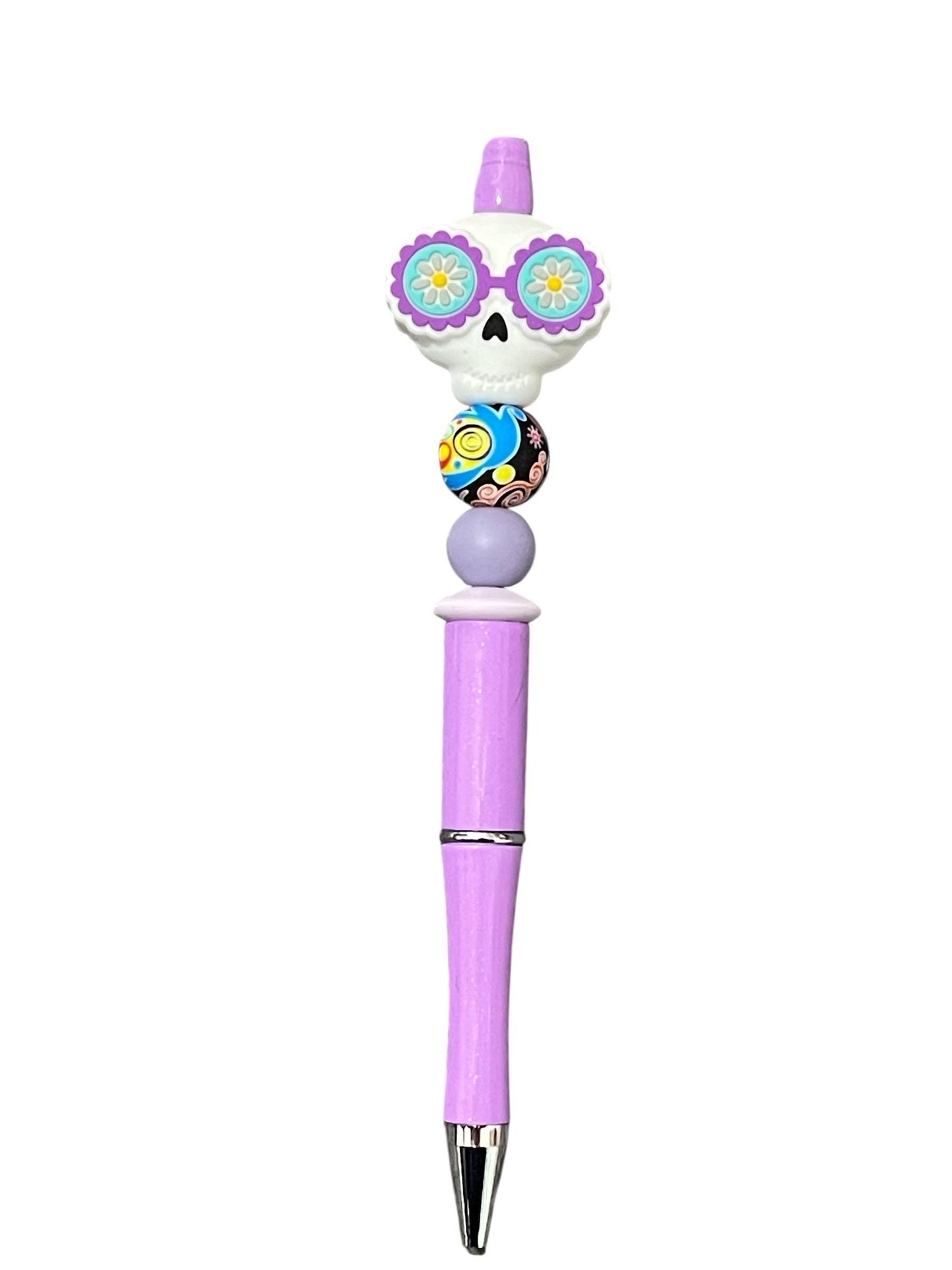 Sugar Skull Keyring & Pen set!