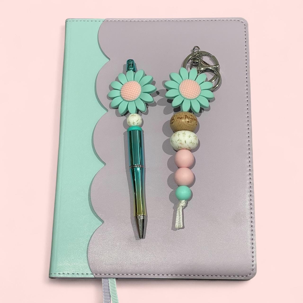 Notebook with matching Keyring and Pen Set